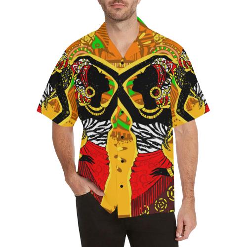 African Girl Aloha Hawaiian Shirts For Men & For Women | Hl1609