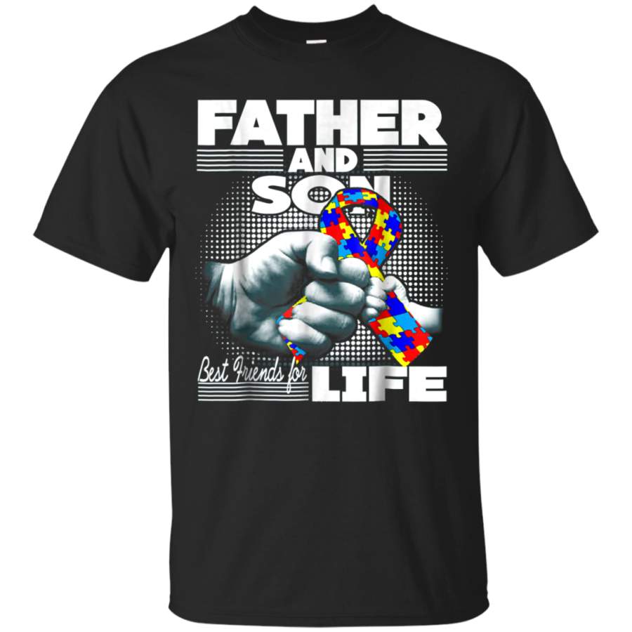 AGR Autism Awareness T-Shirt Father and Son Best Friend for Life