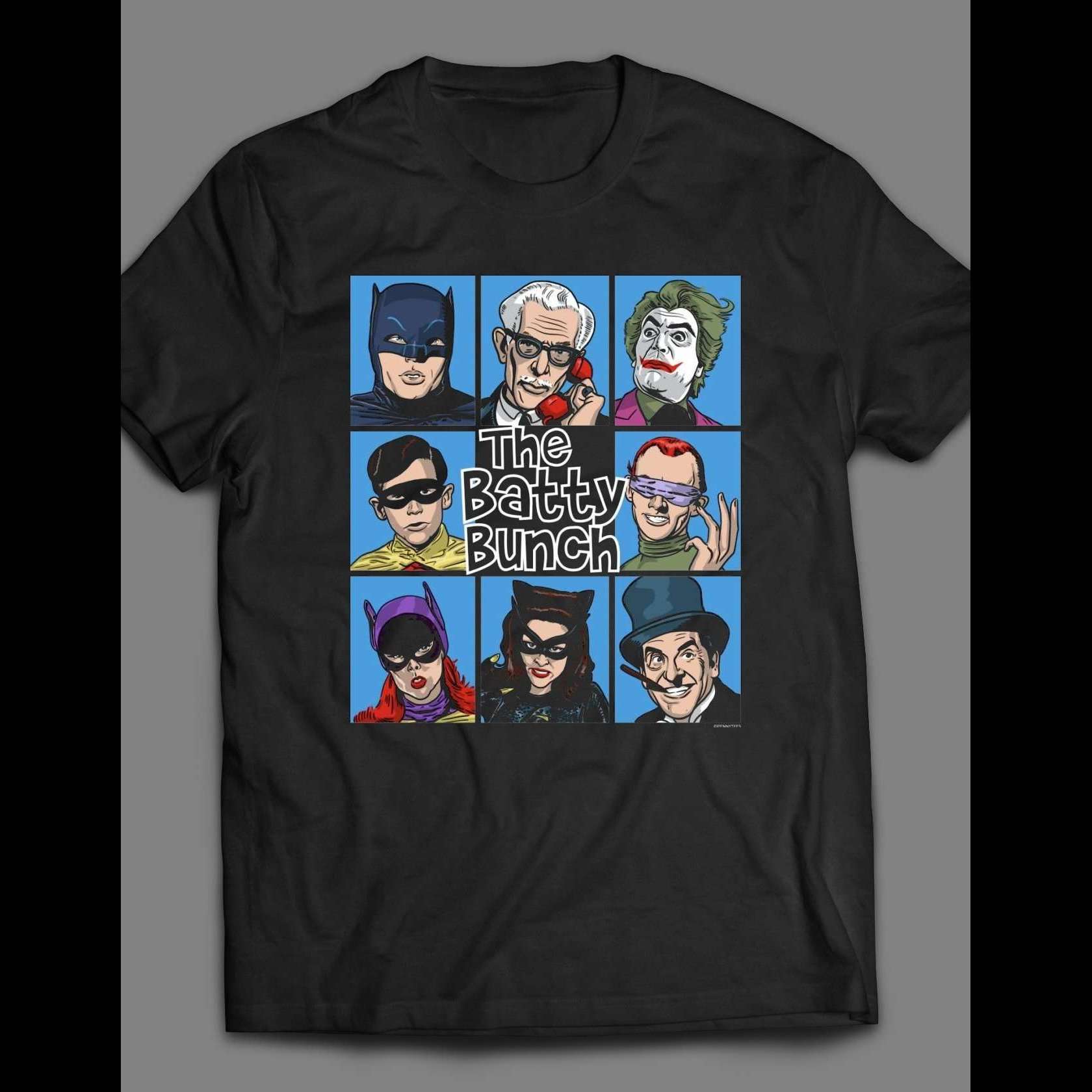 1960s BATMAN TV SERIES “BATTY BUNCH” SHIRT