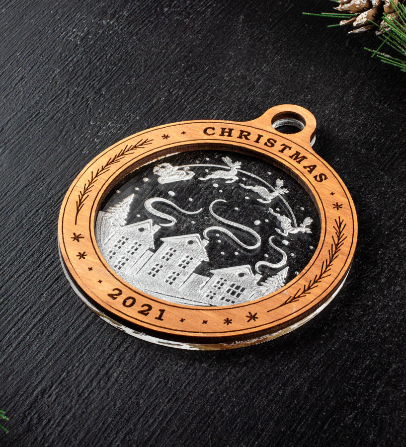 Family Ornament, Christmas Ornaments, Christmas Glowforge