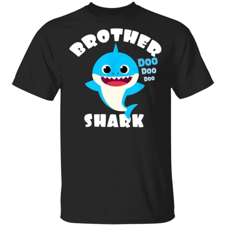 Brother Shark Gift – Cute Baby Shark Design Family Set T-Shirt