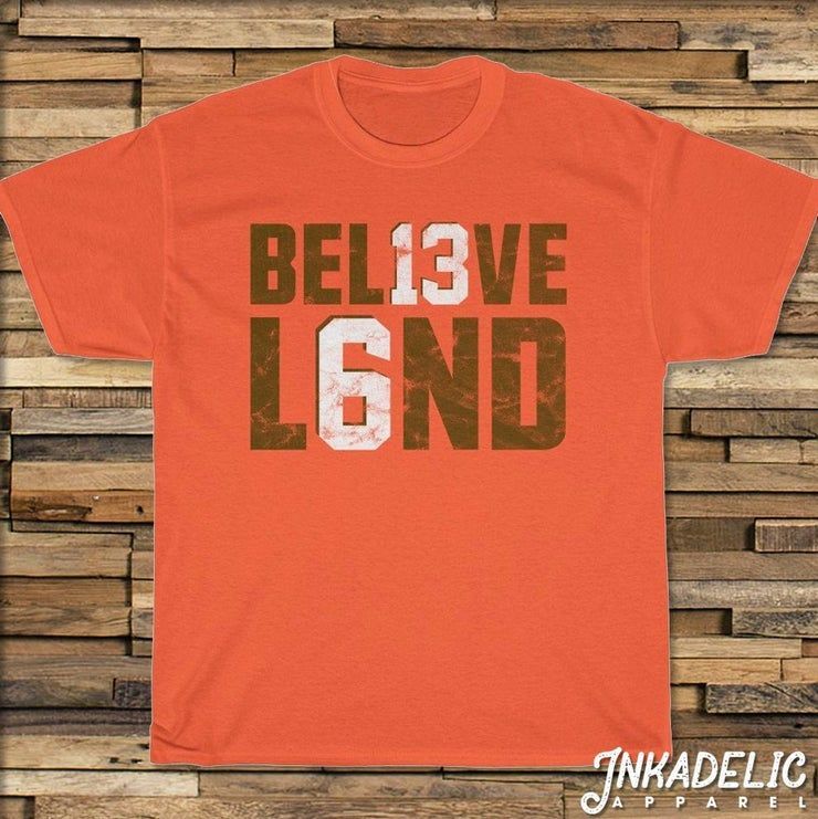 Believeland Cleveland Browns Fans Shirt