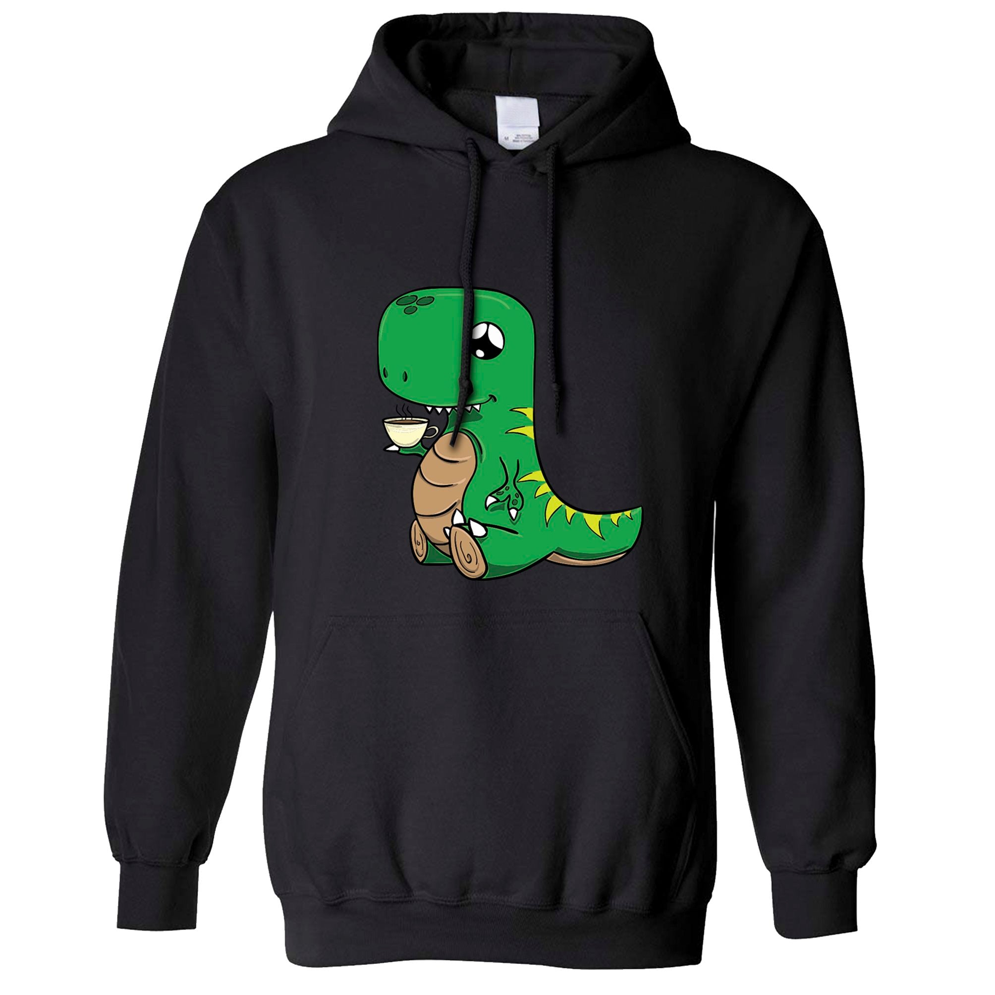 Cute Dinosaur Hoodie Tea T-Rex Pun Joke