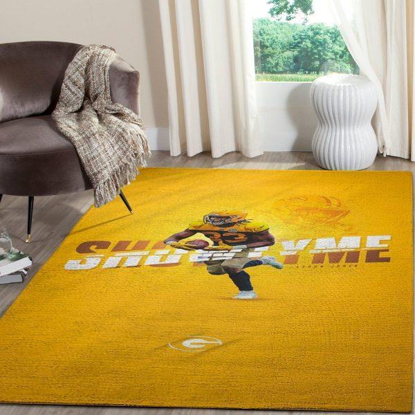 Green Bay Packers Aaron Jones Home Decor Rectangle Area Rug