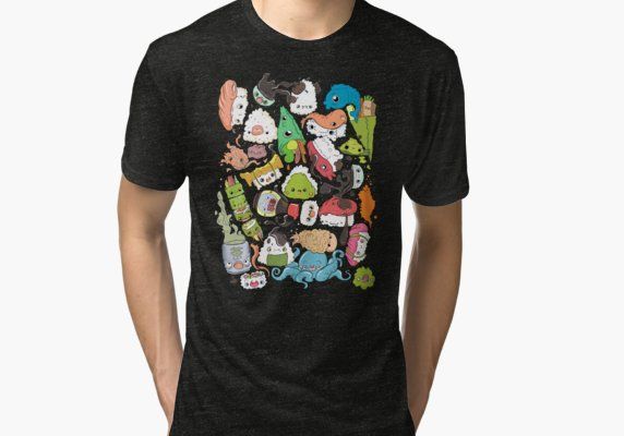 Sushi Bar The Point Of Nori Turn Shirt