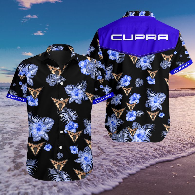 3D All Over Printed Cupra TTT-VA HAWAIIAN Shirts Ver 1 (Blue)