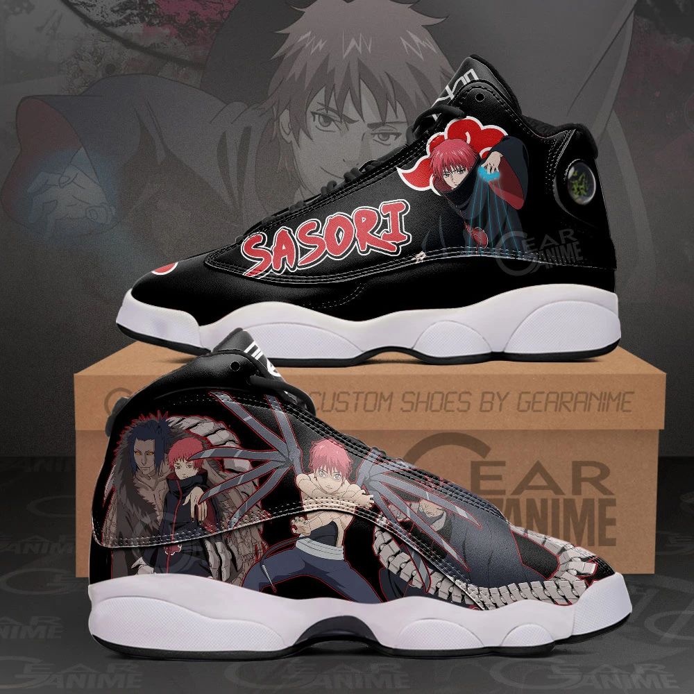 Akatsuki Sasori Sneakers Custom Anime Naruto Shoes Unisex Men Women