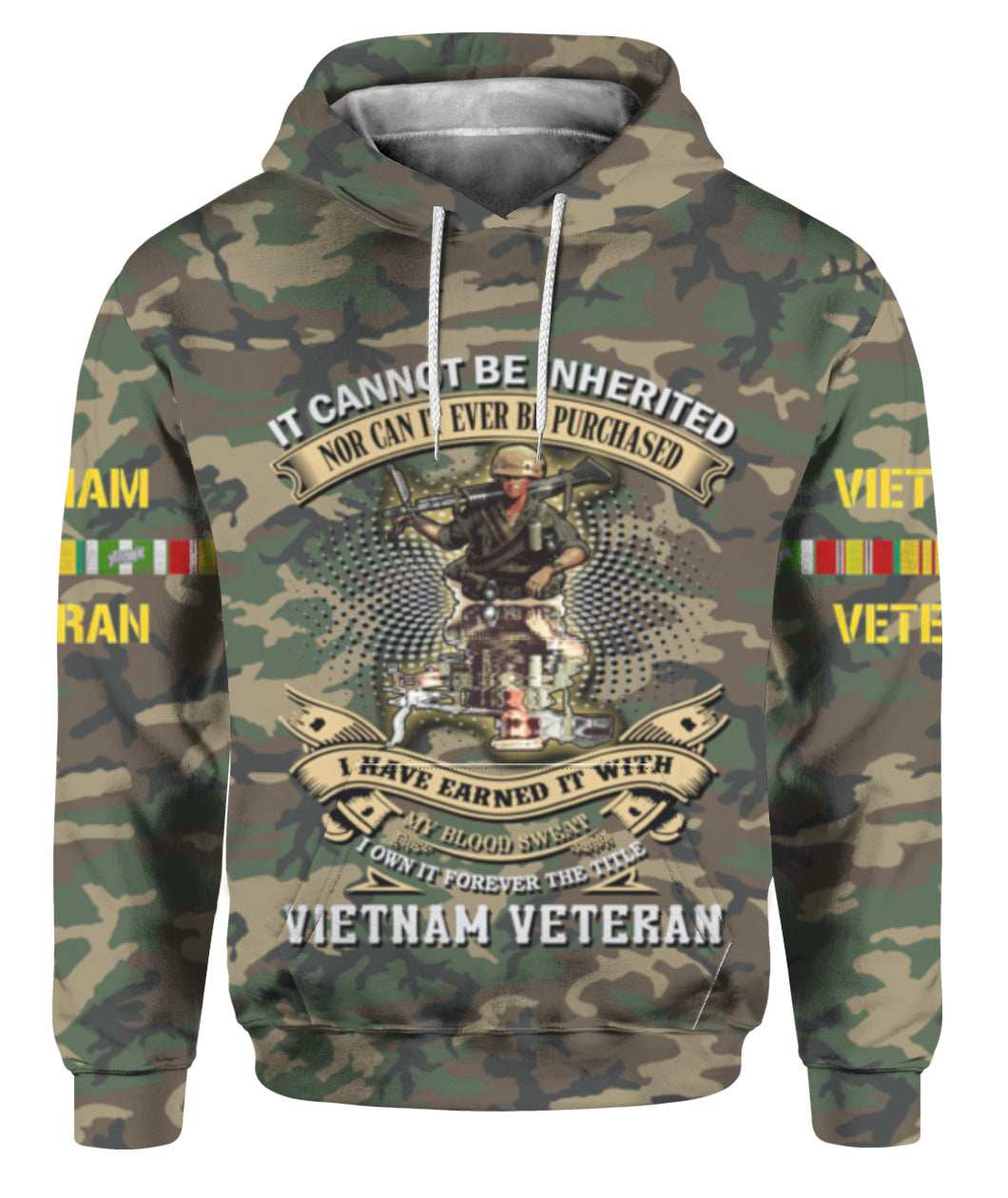 Oragontee Us Army Vietnam Veteran 3D All Over Print | For Men & Women | Adult | Hp1056