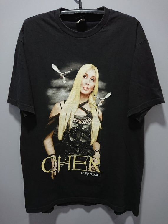 Vintage 2002 Cher Living Proof Farewell Tour 2002 Shirt