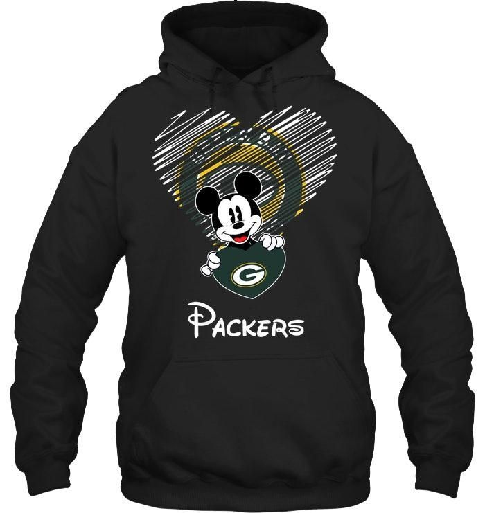 Loves Green Bay Packers Fan Hoodie T Shirt Hoodie,  Hoodie Sweater