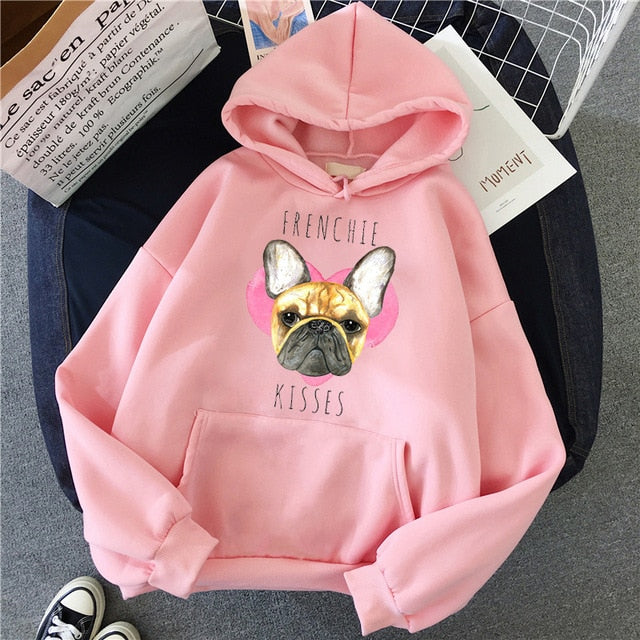 Vogue French Bulldog Hoodies