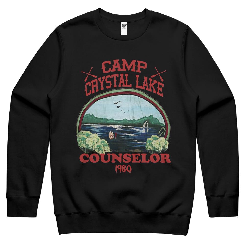 Camp Crystal Lake Counselor Crewneck Sweatshirt