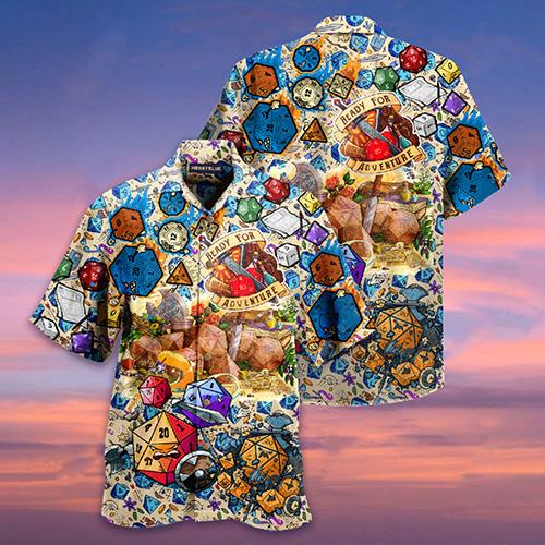 Life Is Game So Roll The Dice Aloha Hawaiian Shirt – For Men And Women