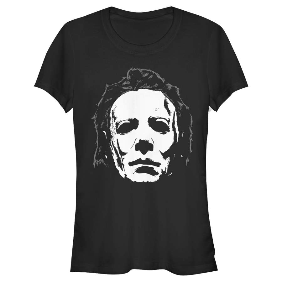 Halloween Junior’s II Michael Myers Face  T Shirt