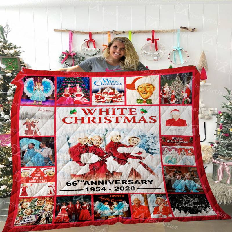 White Christmas Quilt Blanket 02229