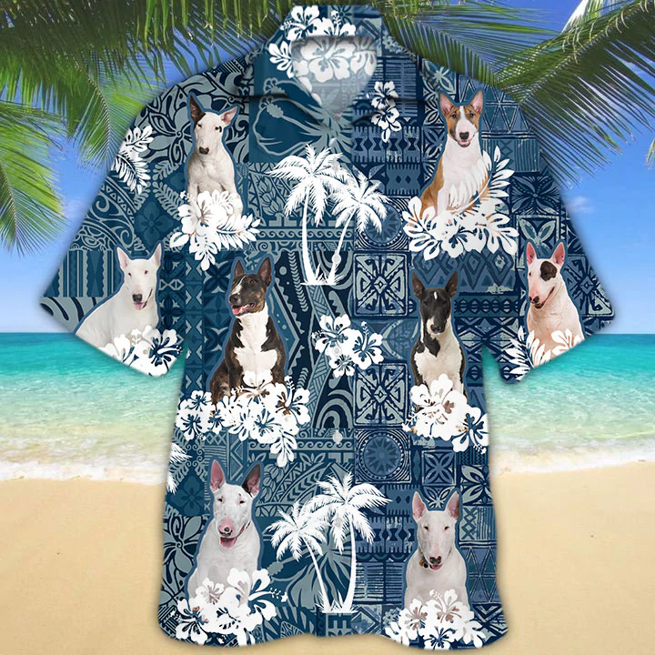 Bull Terrier Hawaii Shirt Ha72756