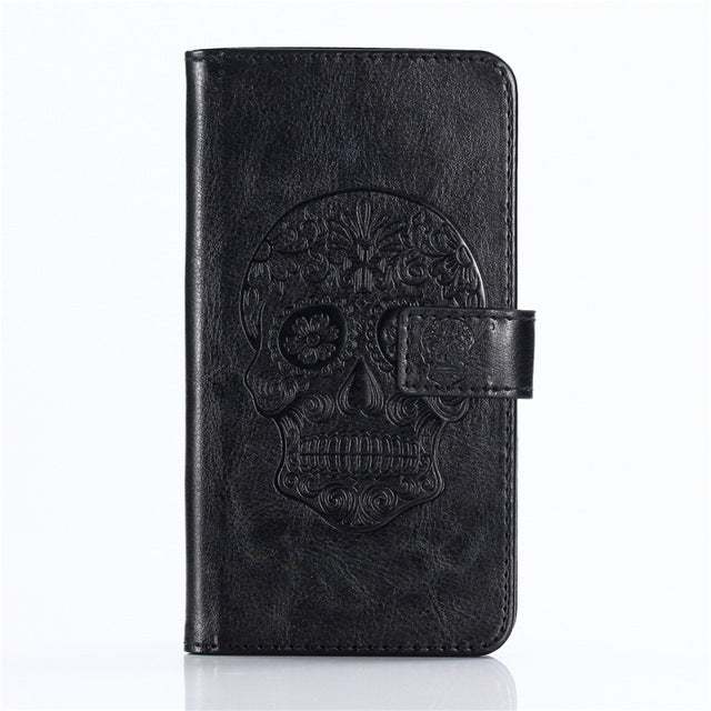 Vintage Protective Sugar Skull Phone Case