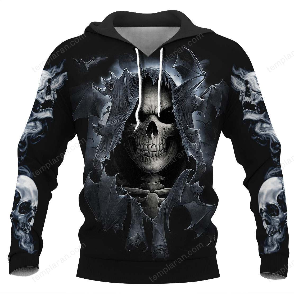 Skull & Halloween  Hoodie 3D Full Printing tdh | hqt-dd045