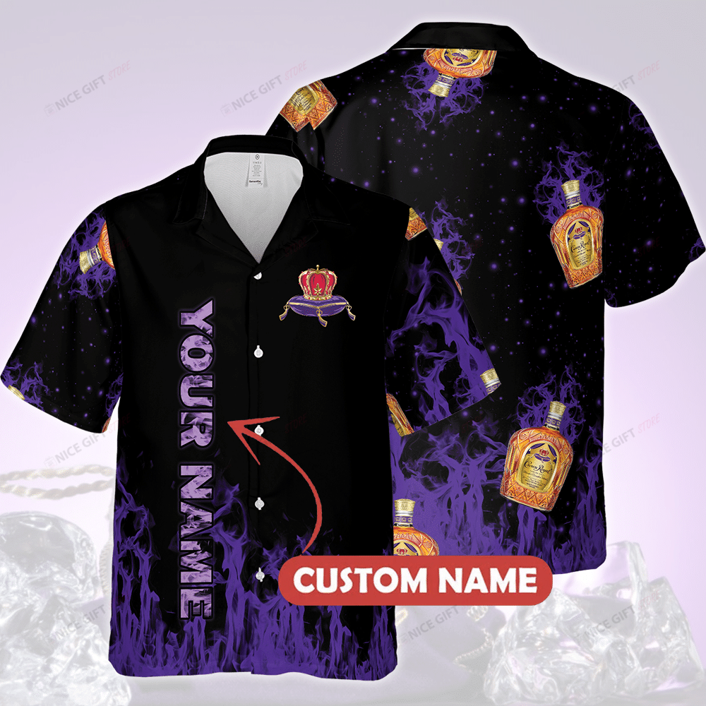 Crown Royal Custom Name Hawaiian Shirt 3Hs-T5Y8