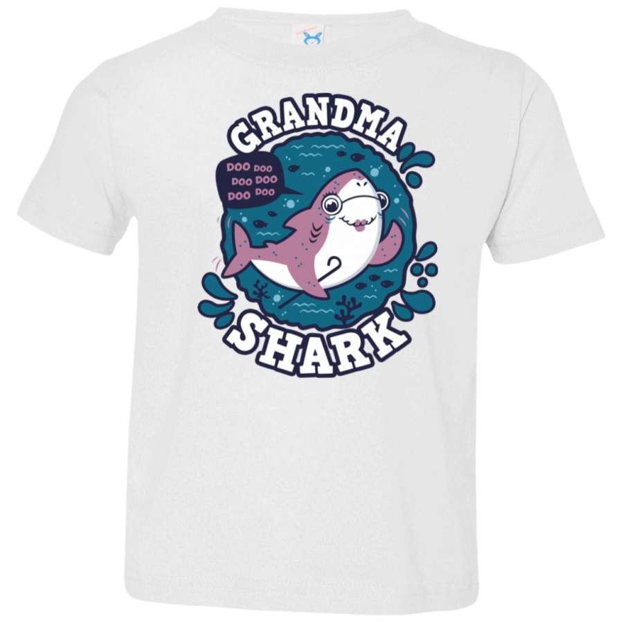 Shark Family trazo – Grandma Toddler Premium T-Shirt