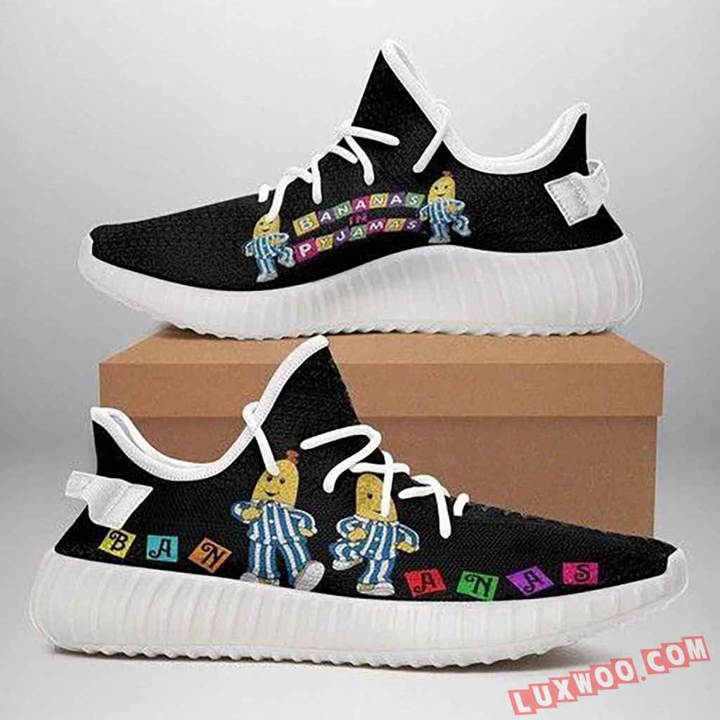 Bananas In Pijama White Yeezy Sneaker Art 1466