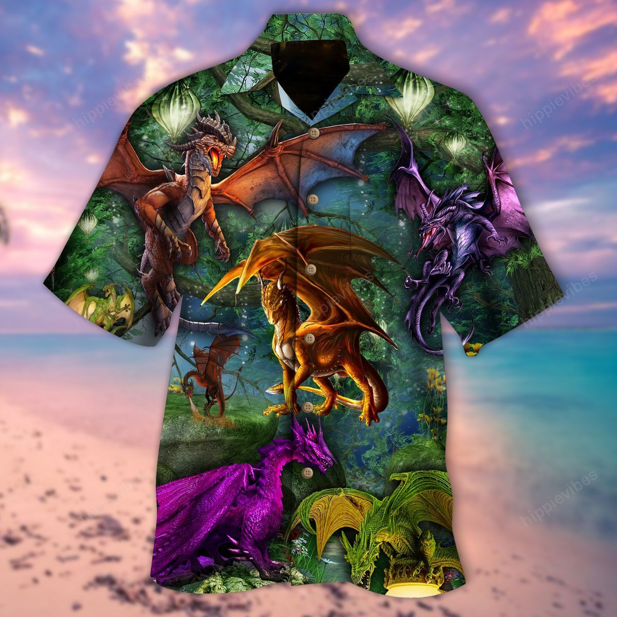 Dragon In Spring Hawaii Shirt Re Ha24984