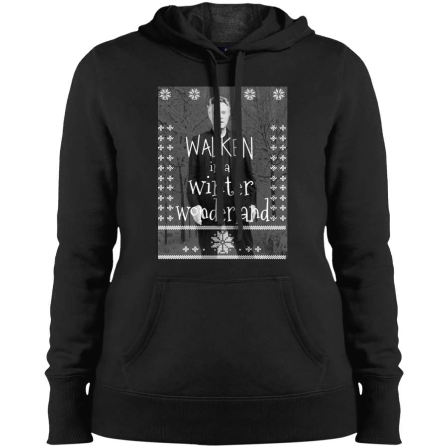 AGR Walken Ugly Sweater Ladies’ Pullover Hooded Sweatshirt