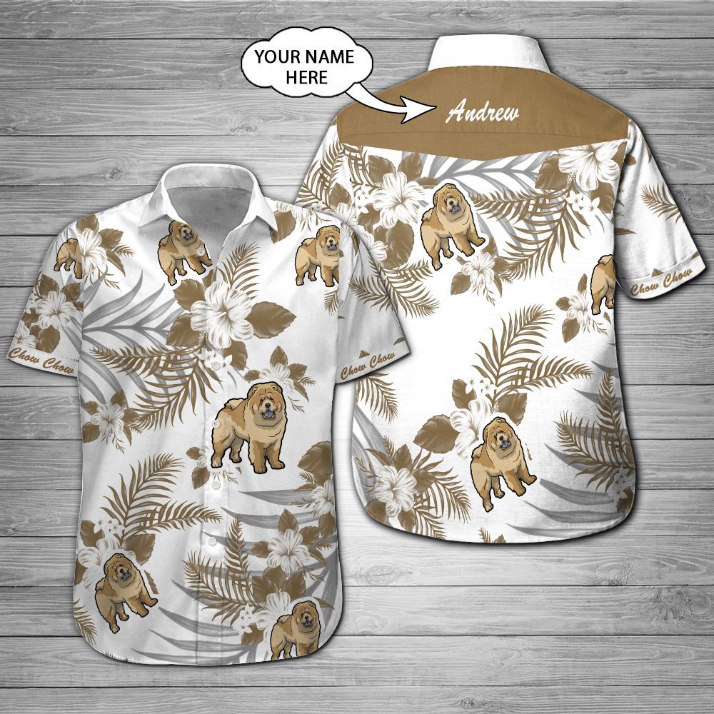 Chow Chow Custom Name Hawaiian Shirt 201 ND4466