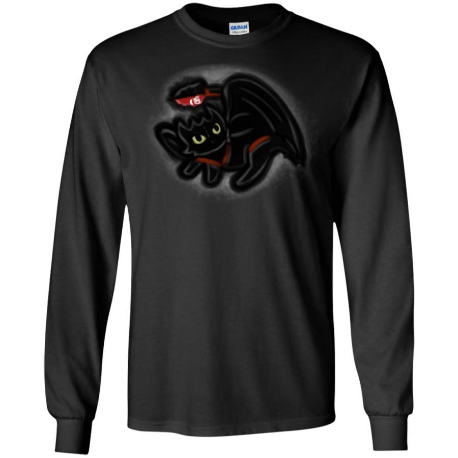 Toothless Simba Men’s Long Sleeve T-Shirt