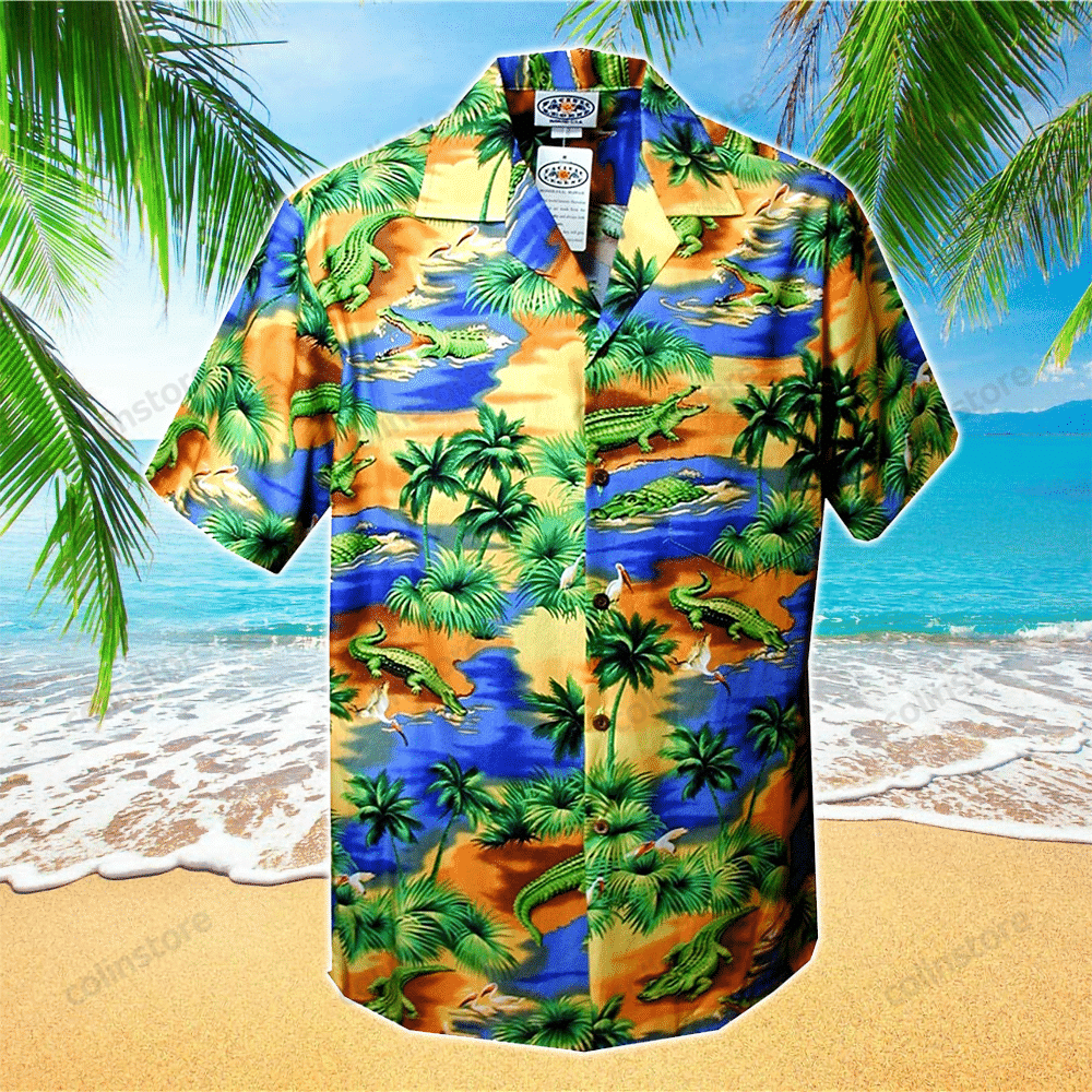 Alligator Hawaii Shirt For Aloha Ha76752