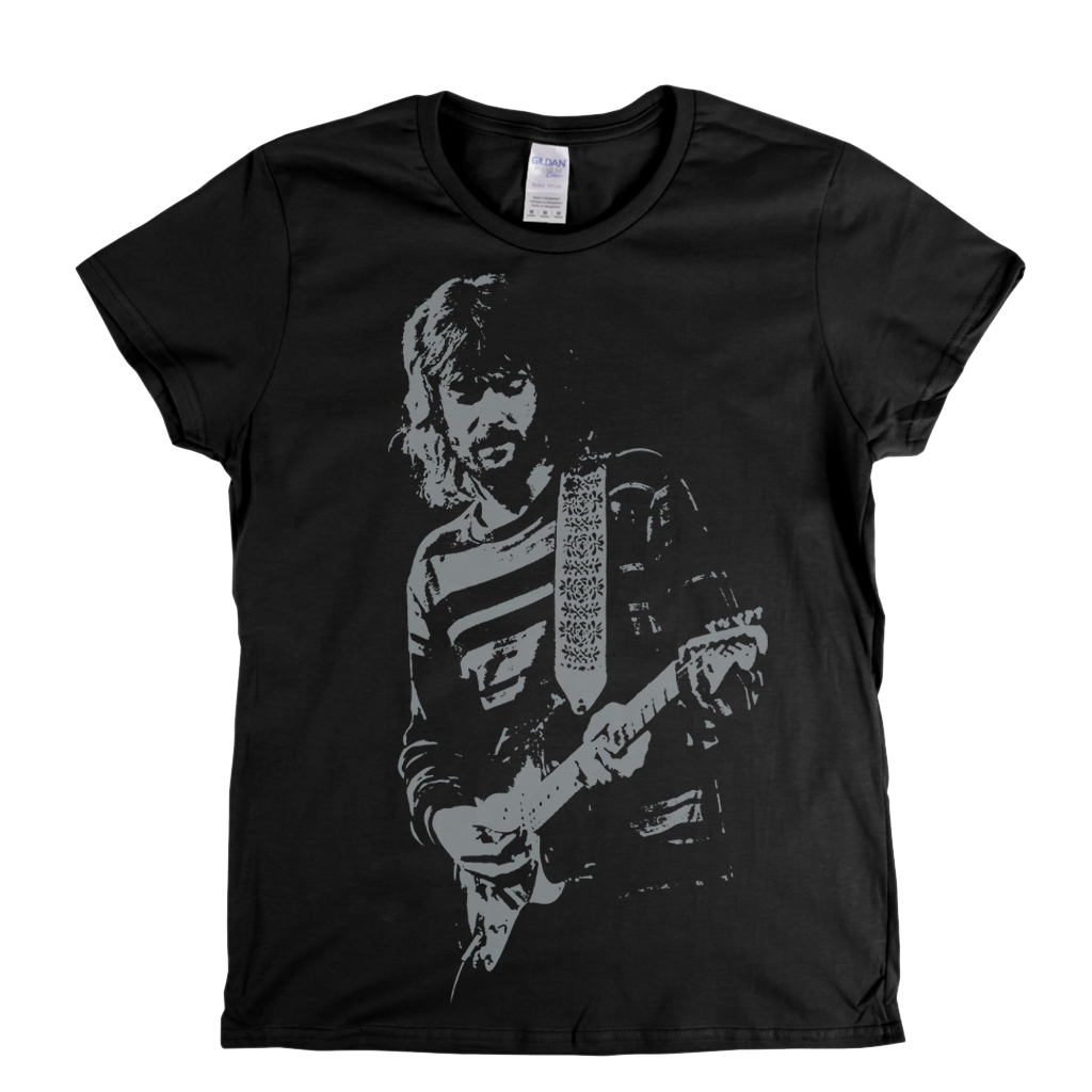 Eric Clapton Close Up Womens T-Shirt