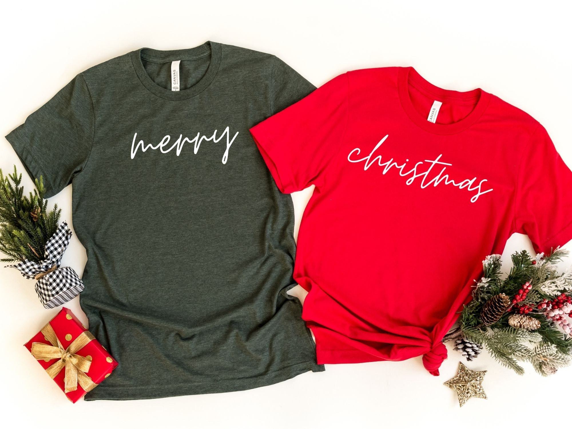 Couple Shirts Funny Merry Christmas Xmas For Family Matching Couple, Valentine Gifts, Christmas Gift Graphic Unisex T Shirt, Sweatshirt, Hoodie Size S – 5Xl