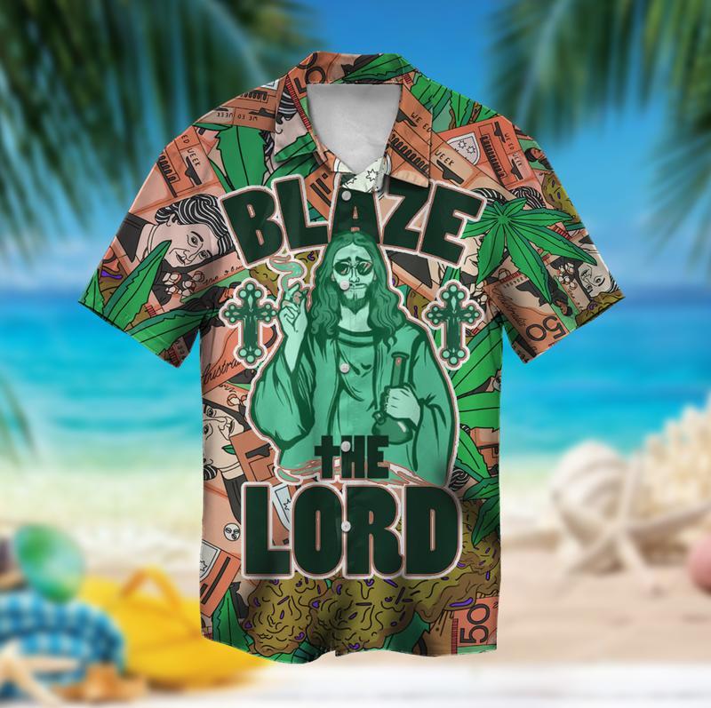 Blaze The Lord Aloha Hawaii Shirts For Men Women Ha26216