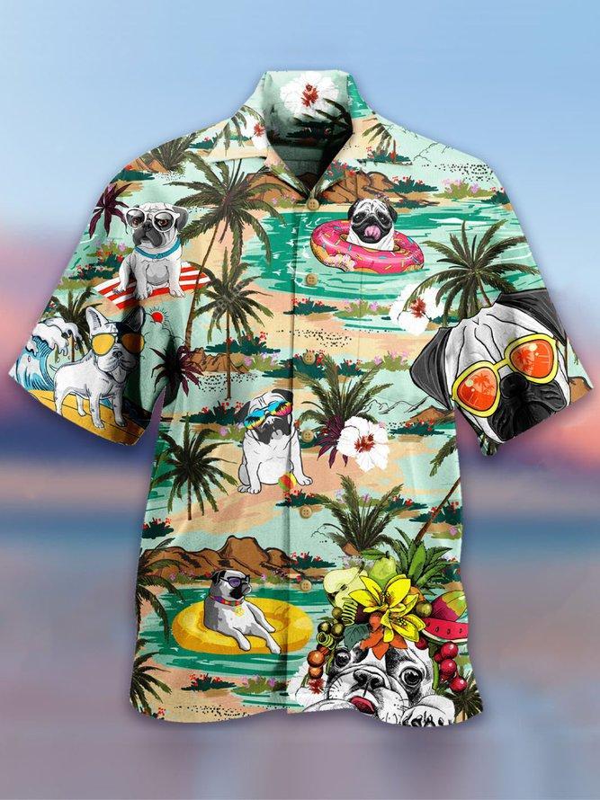 Pugs Hawaii Shirt For Men Women Ha74095