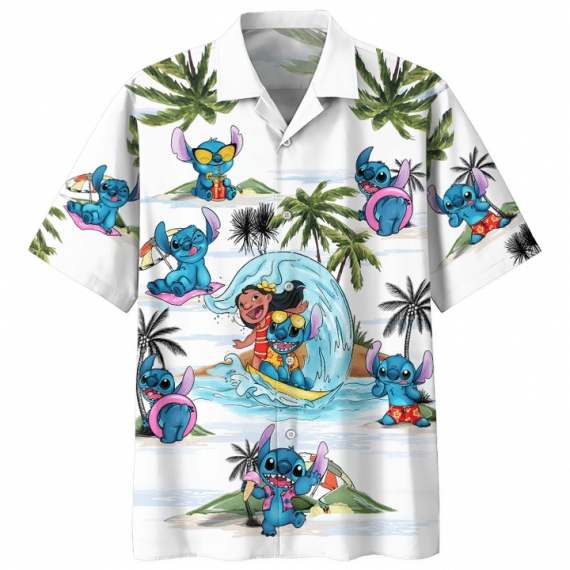 stitch with hawaiian shirt