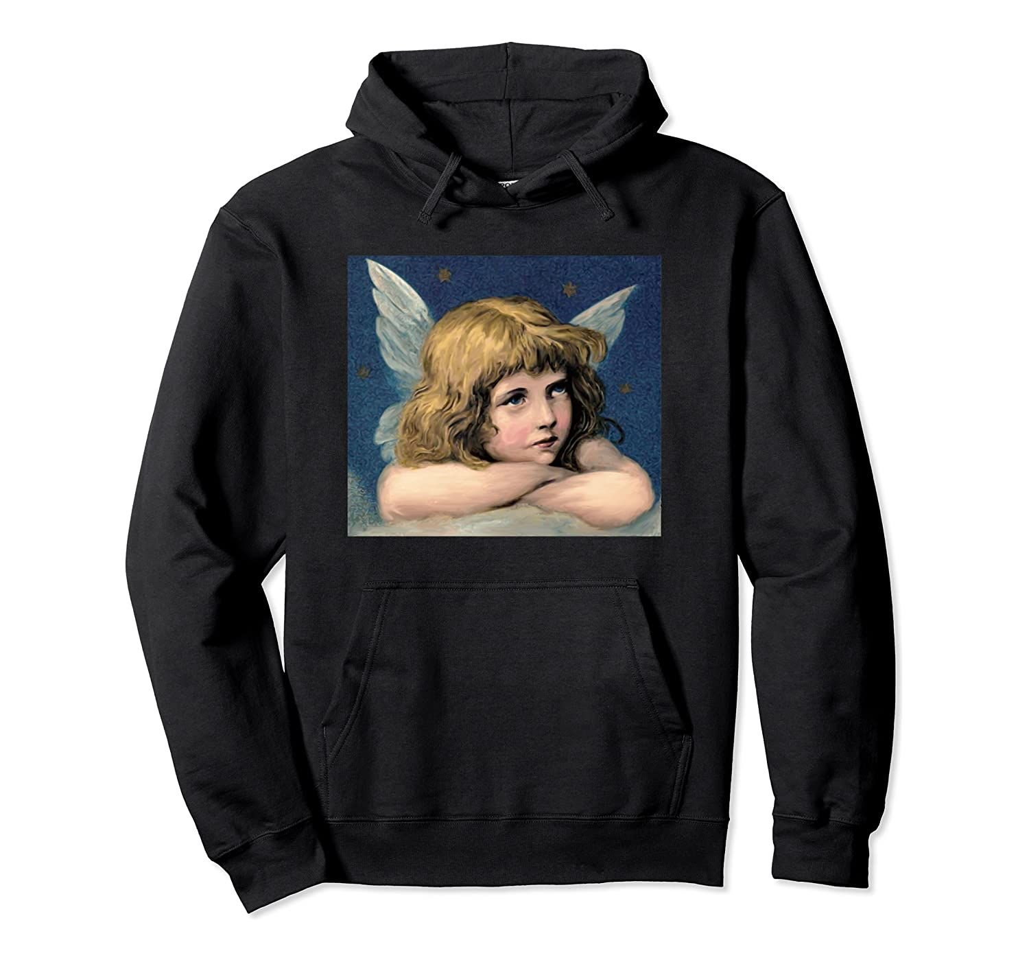 Aesthetic Angel Soft Grunge Teen Girls Women E-Girl Vintage Pullover Hoodie, T-Shirt, Sweatshirt