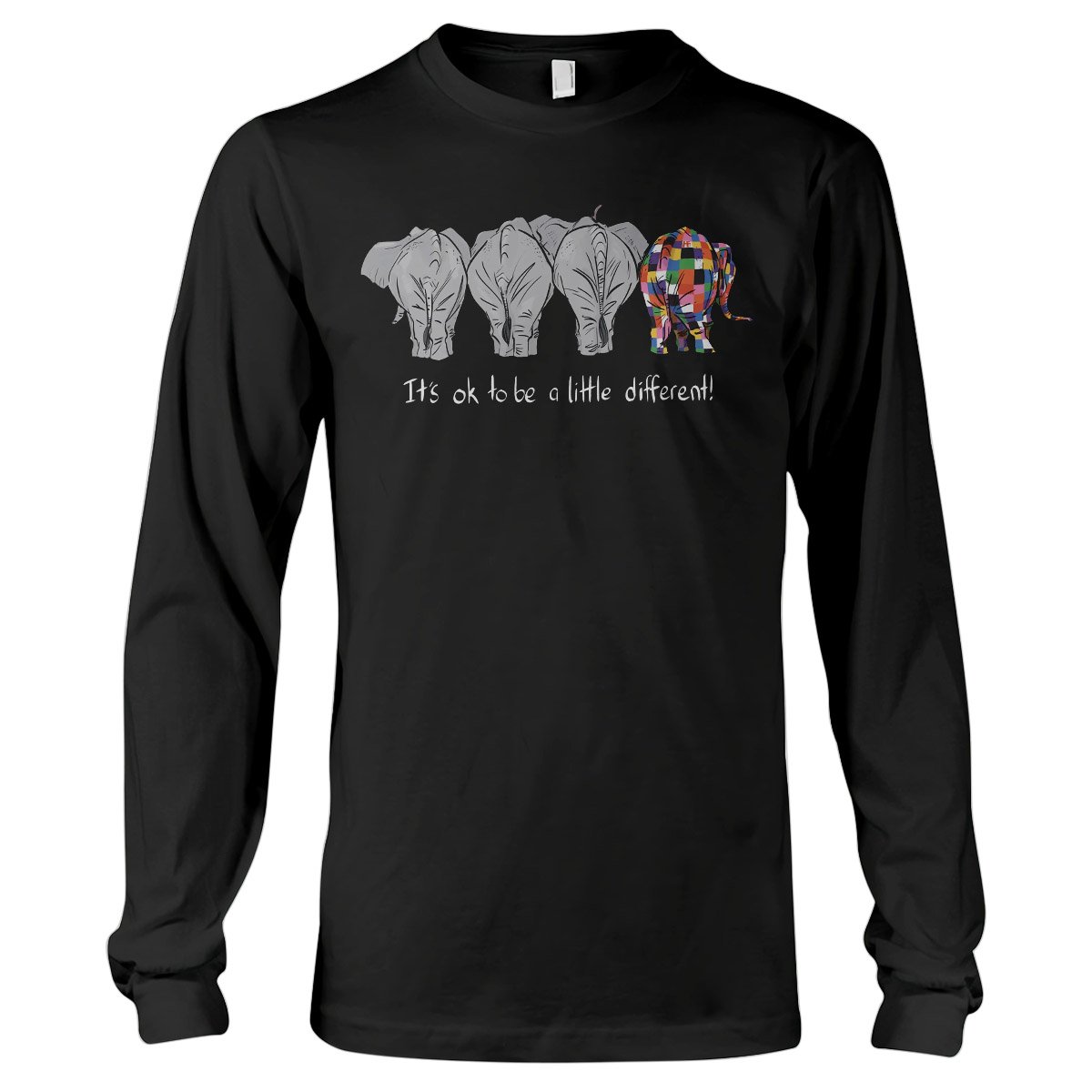 Elephant Lovers Shirt 08 Ez01 1009 Long Sleeve T-Shirt