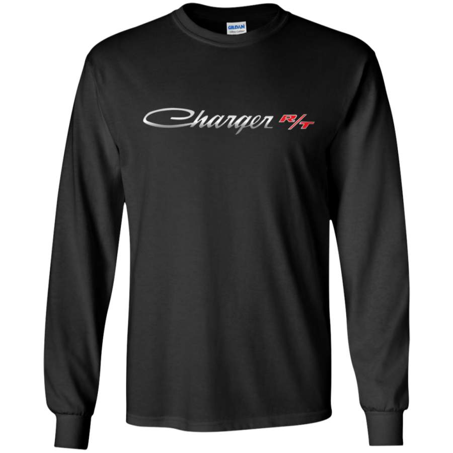 AGR Dodge Charger RT Logo Long Sleeve T-Shirt