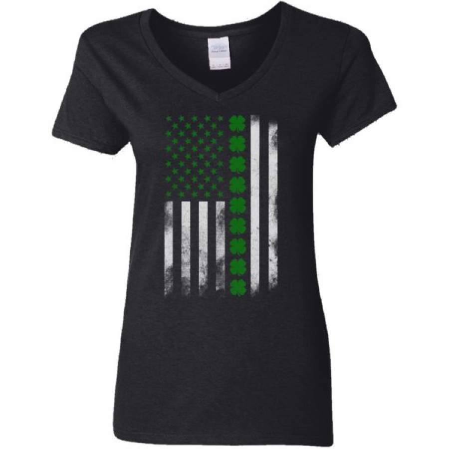 St. Patrick's Day IRISH AMERICAN FLAG Shirts – Cool Amazing Fashion ...