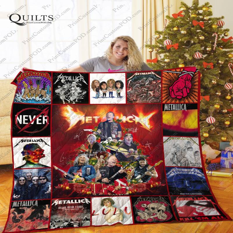 TLMus – Metallica Christmas Tree Quilt Blanket