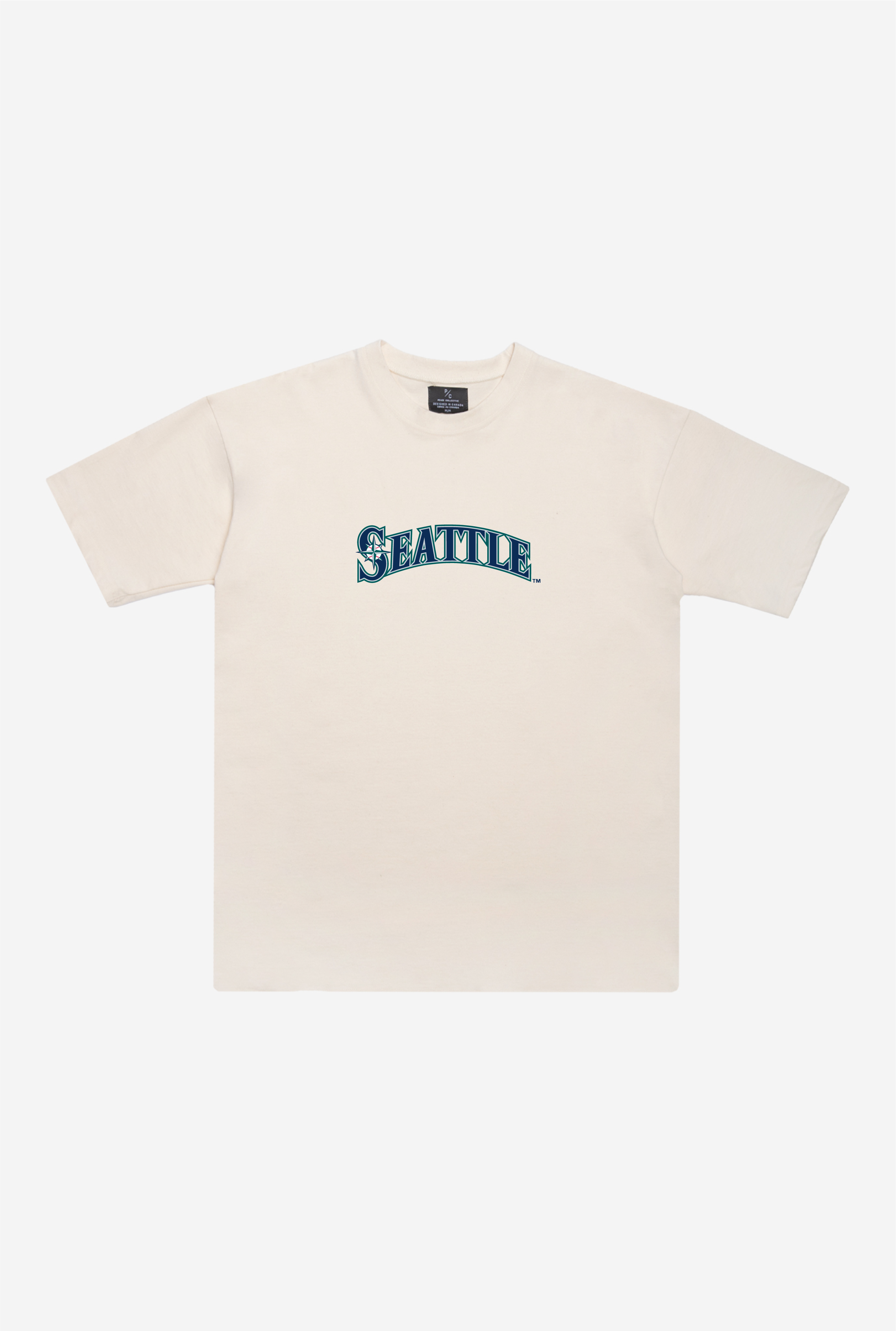 Seattle Mariners Heavyweight T-Shirt – Natural