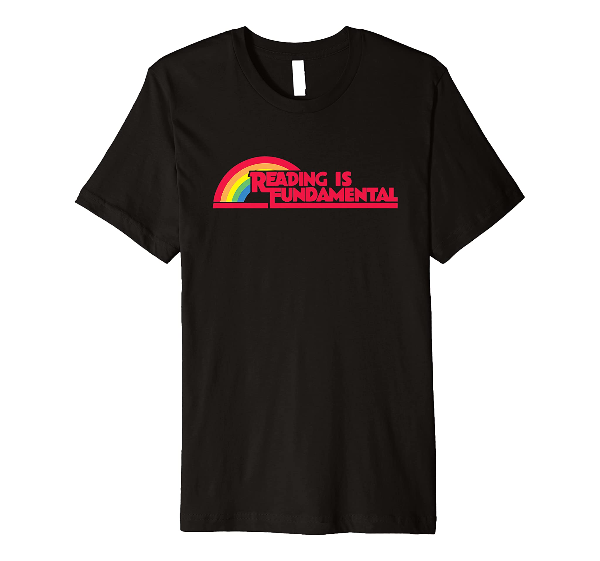 Reading is Fundamental Rainbow Fun LGBT Teacher Premium T-Shirt