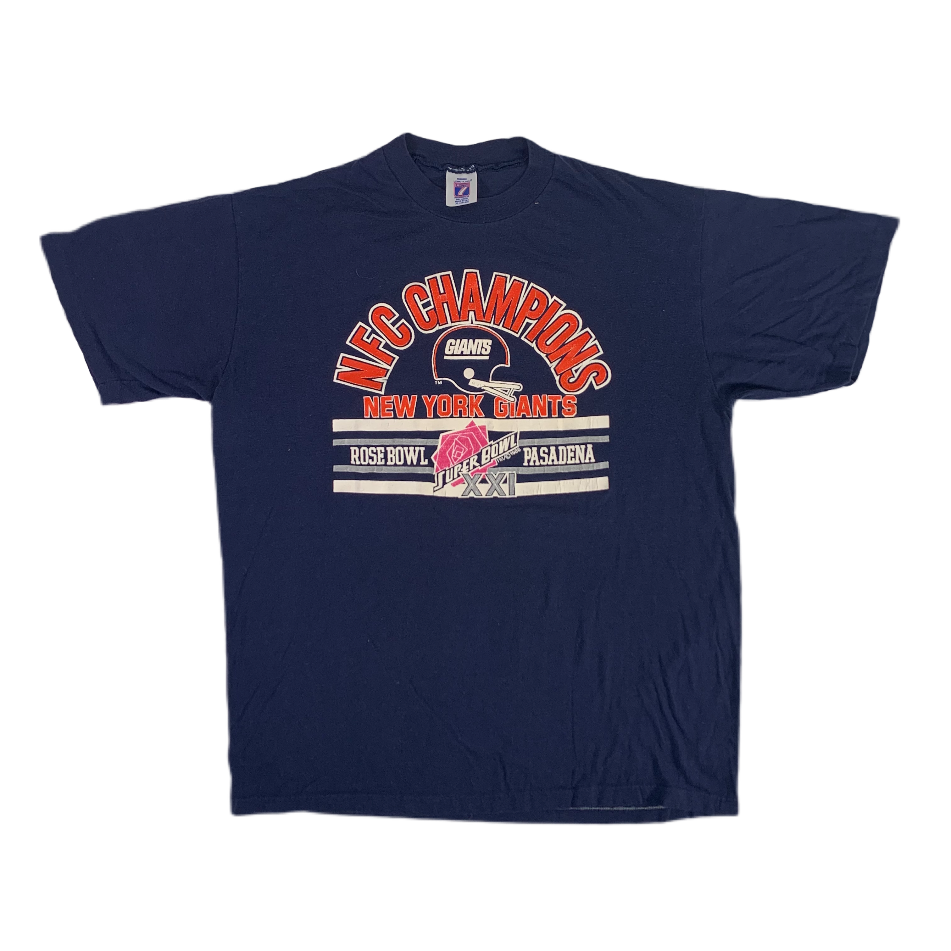 Vintage New York Giants “Rose Bowl” NFC Champions T-Shirt