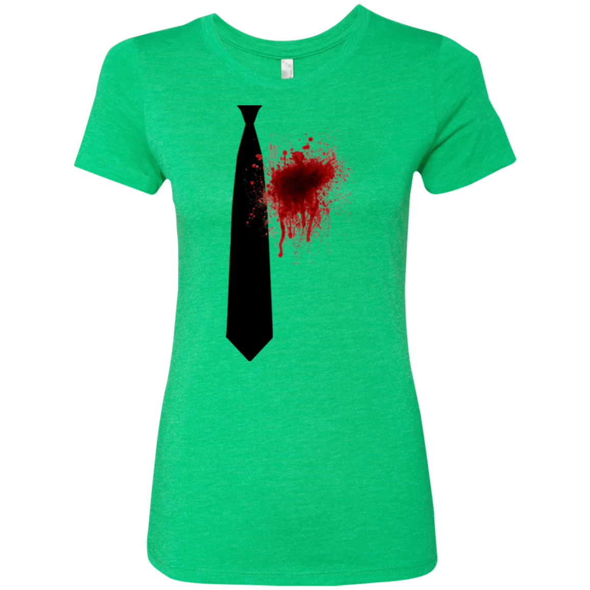 Butcher tie Womens Triblend T-Shirt