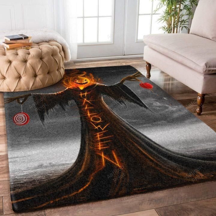 Halloween Effigy Area Rug Carpet Vintage Home Decor Gift Idea Area Rug Carpet Vintage Home Decor Gift Idea Carpet