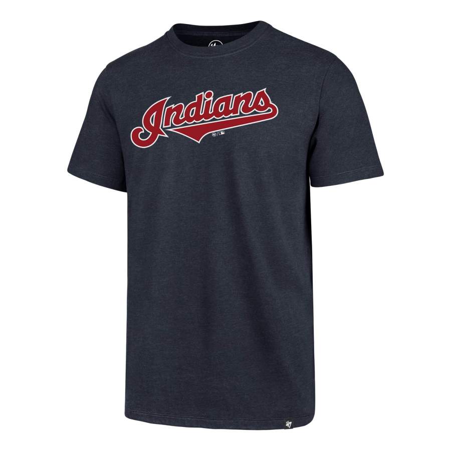 Cleveland Indians Wordmark ’47 Club T-Shirt 3D All Over Print