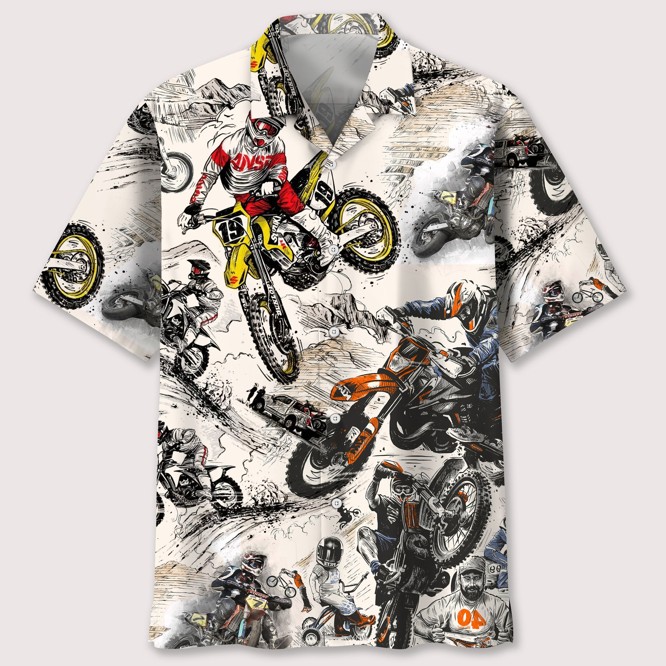 Motocross Hawaii Shirt Ha108946