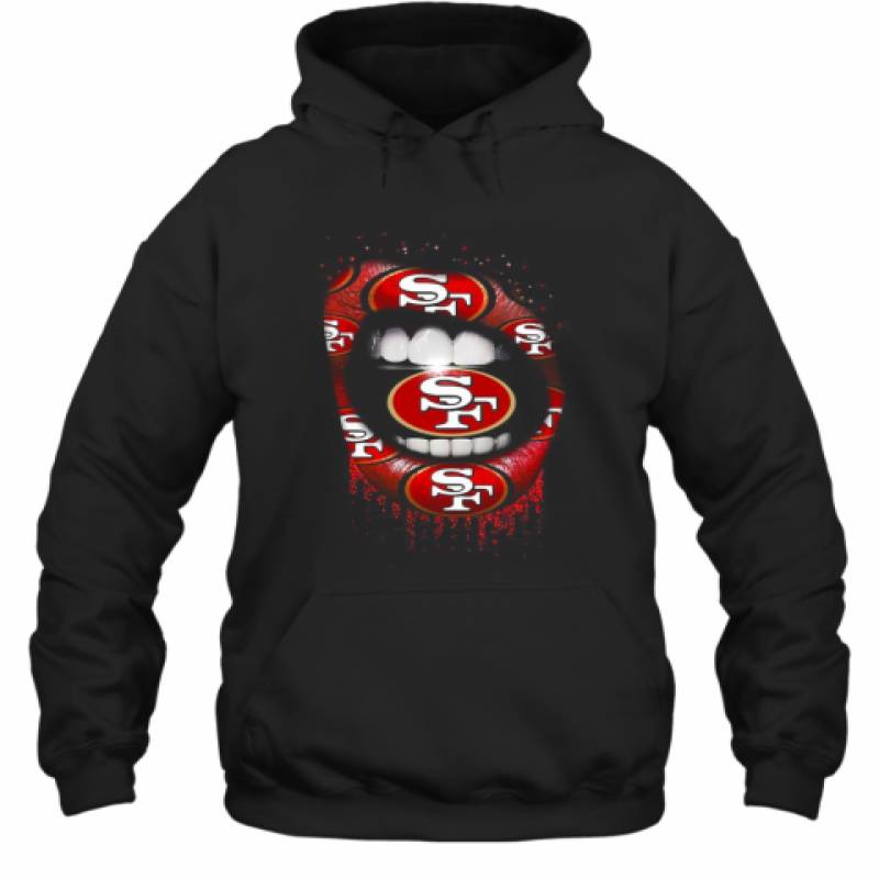 Lips San Francisco 49Ers Football Hoodie