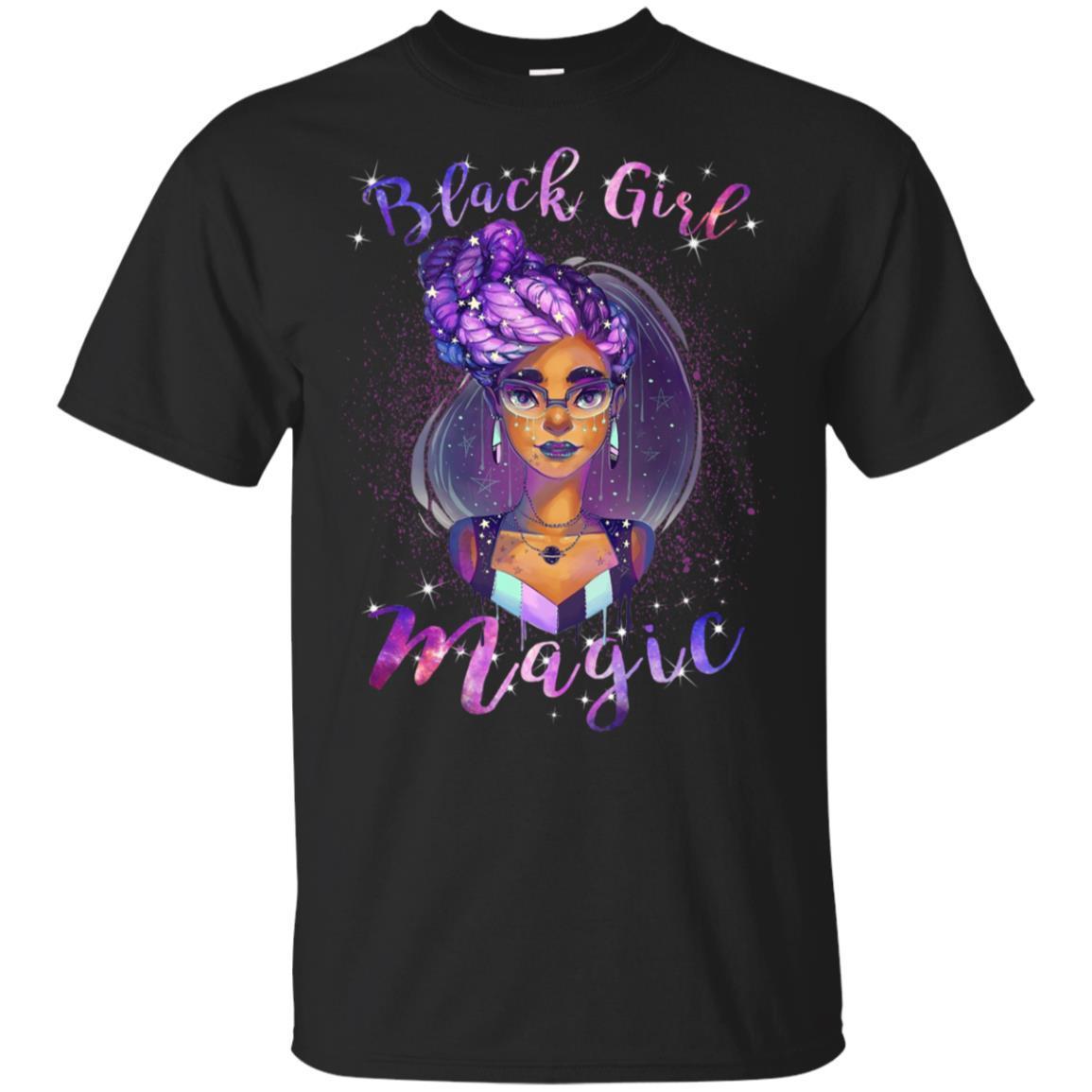 Black Girl Magic T-Shirt African American Apparel For Melanin Women