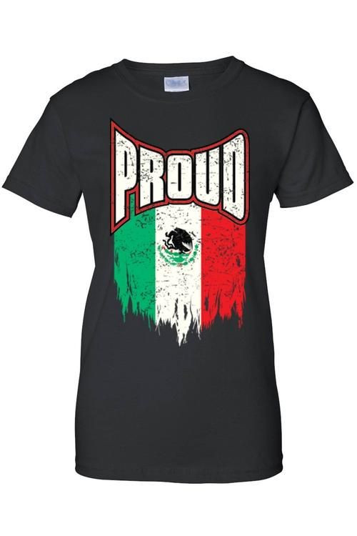 Proud Mexican Flag Shirt